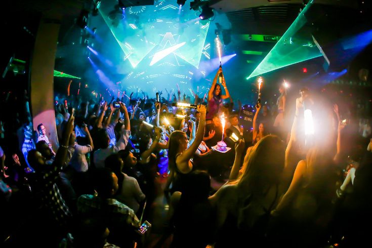 Nightlife club atmosphere